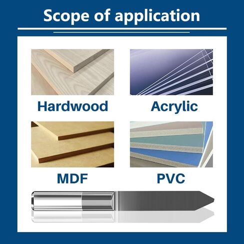 3.175mm Shank CNC Router Bit 10/15/20/30/45 Degree V Shape Flat Bottom Carbide PCB Engraving Bits Milling Cutter Tools(D45x0.4) in Kuwait