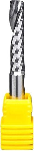 6mm Shank Single Flute Spiral Cutter Router Bit CNC End Mill for Acrylic Carbide Milling Cutter CNC Tools(6mmX6mmX25mm) in Saudi Arabia