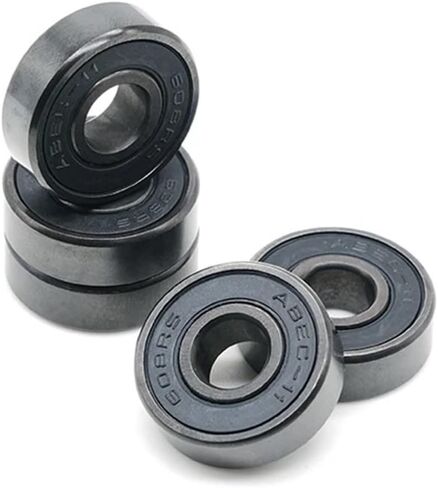ABEC9 608 2RS Inline Roller Skate Wheel Bearing 608 RS Anti Rust Skateboard Ball Bearings 608RS Black Sealed 8x22x7 mm in Saudi Arabia