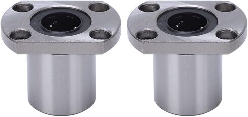 Aramox Precision مهندسة 16 مم LMH16UU محمل الكرة الخطية لمحاور الحركة الخطية CNC - تشغيل مستقر ، ودقة الآلات - لأنظمة CNC ، اللكمات الأدوات الآلية ، المعدات الإلكترونية in Saudi Arabia