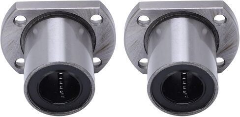 Aramox Precision مهندسة 16 مم LMH16UU محمل الكرة الخطية لمحاور الحركة الخطية CNC - تشغيل مستقر ، ودقة الآلات - لأنظمة CNC ، اللكمات الأدوات الآلية ، المعدات الإلكترونية in Saudi Arabia
