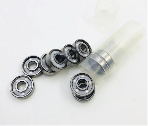627RS Zro2 5 Balls Bearings 7x7x22mm Upgrade Ceramic Quad Skates Ball Bearing for Artistic Roller Quad Hockey Skate 627(8 pcs 5 Balls Zro2) in Saudi Arabia