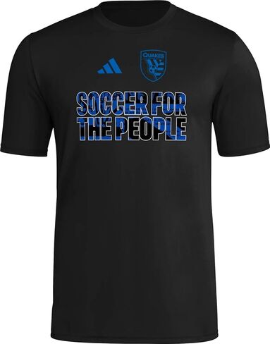 Adidas Men's San Jose Harmsquakes Pre-Game Short Sleeve T-Shirt in Kuwait