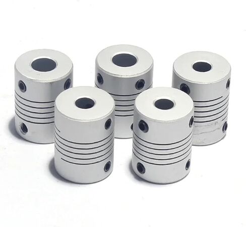 1PCS D19L25 MOTOR MOTOR MOTER DOPLING 5 مم إلى 8 مم اقتران مرن OD 19X25MM Dropshipping 3/4/5/6/6.35/7/8/10mm (6x8) in Saudi Arabia