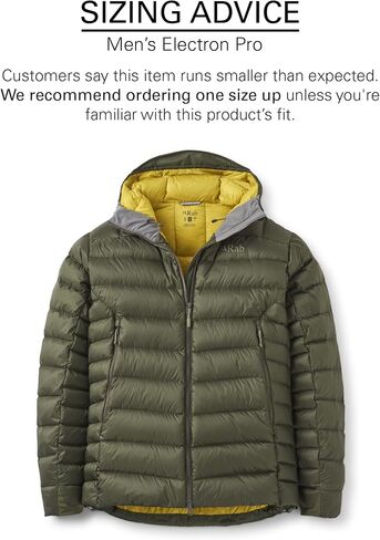 Rab Men's Electron Pro 800-Fill Down Hooded Jacket for Climbing & Mountaineering in Kuwait