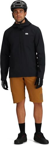 أبحاث في الهواء الطلق رجال Half Half zip Hoodie in Saudi Arabia