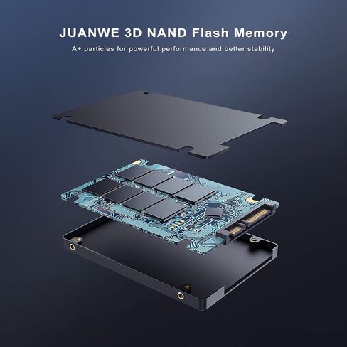 JOIOT 1TB SSD Internal Solid State Hard Drive, 3D NAND 2.5inch SATA III Internal SSD, Up to 550MB/s, Upgraded Performance for PC Laptop Game Creation in Saudi Arabia