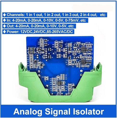 4-20MA إدخال الإدخال الجهد التناظرية وعزل إشارة التيار (4-20MA في و OUT_1 في 4 OUT) in Kuwait