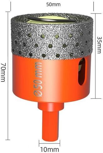 with Spring Brazed Hole Opener 20-65mm 1Pcs(50mm hex Handle) in Saudi Arabia