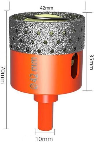 with Spring Brazed Hole Opener 20-65mm 1Pcs(50mm hex Handle) in Saudi Arabia