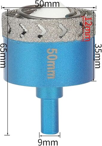 with Spring Brazed Hole Opener 20-65mm 1Pcs(50mm hex Handle) in Saudi Arabia