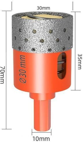 with Spring Brazed Hole Opener 20-65mm 1Pcs(50mm hex Handle) in Saudi Arabia