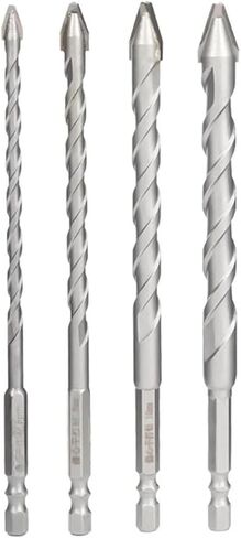 Eccentric Drill Bit 6.35mm Hex Handle Alloy Triangle Drill Ceramic Stone Rock 1Pcs(5pc 3mm) in Saudi Arabia