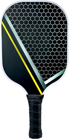 iMeshbean Pickleball Paddle, Fiberglass Surface Pickleball Paddle,Honeycomb Core Paddle Rackets, Lightweight & Wide, Comfortable Ergonomic Grip, Pickleball Paddles for Beginners & Pros in Saudi Arabia