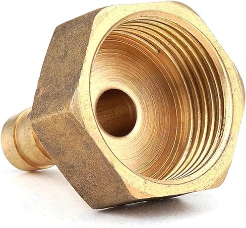تركيب خرطوم النحاس 8/10/12/14/16mm Barb Tail 1/8 "1/4" 3/8 "1/2" 3/4 "1" BSPT Female Thread Copper Adapter Connector (8mm Barb ، 1/8 ") in Saudi Arabia