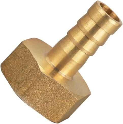 تركيب خرطوم النحاس 8/10/12/14/16mm Barb Tail 1/8 "1/4" 3/8 "1/2" 3/4 "1" BSPT Female Thread Copper Adapter Connector (8mm Barb ، 1/8 ") in Saudi Arabia