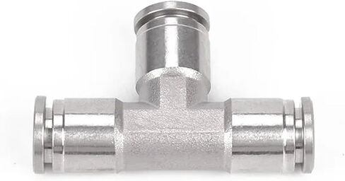 الموصلات الهوائية تجهيزات خرطوم الهواء 304 الفولاذ المقاوم للصدأ PU PY PE 6MM 8MM10MM إكسسوارات الأنابيب الالتواءات سريعة التركيب (PV ، 10 مم) in Saudi Arabia