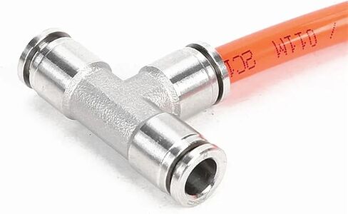 الموصلات الهوائية تجهيزات خرطوم الهواء 304 الفولاذ المقاوم للصدأ PU PY PE 6MM 8MM10MM إكسسوارات الأنابيب الالتواءات سريعة التركيب (PV ، 10 مم) in Saudi Arabia