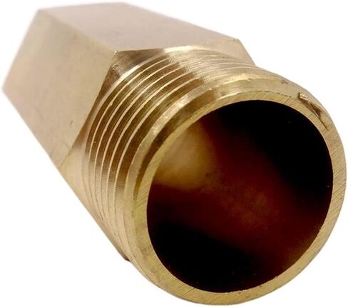 Copper External Direct Extension Pipe External Tooth threaded 1/8 1/4 3/8 1/2 3/4 Male to Male Thread Adapter(01 To 01) in Saudi Arabia