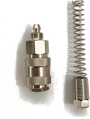 Pneumatic European Connector with Spring EU Standard Fittings for Compressor Air Hose Fitting 5mm * 8mm Quick Release Coupling(SP with Spring,20) in Saudi Arabia