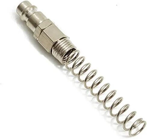 Pneumatic European Connector with Spring EU Standard Fittings for Compressor Air Hose Fitting 5mm * 8mm Quick Release Coupling(SP with Spring,20) in Saudi Arabia