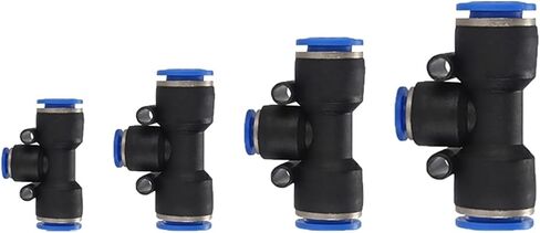 10PCS PEG6-4 PEG8-4 PEG8-6 PEG10-6 PEG10-8 PEG12-10 Pressure Regulator Throttle Valve Compressor Accessories Pneumatic Fitting(PEG12-10) in Saudi Arabia