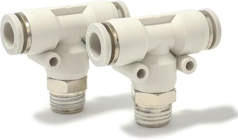 30pcs pneumatic type t-type مع Tee tee pb 6-01 8-02 10-03 12-04 موصل سريع (PB4-02 (30pcs)) in Saudi Arabia
