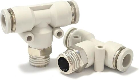 30pcs pneumatic type t-type مع Tee tee pb 6-01 8-02 10-03 12-04 موصل سريع (PB4-02 (30pcs)) in Saudi Arabia