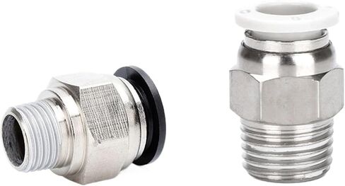 موصل القصبة الهوائية COPPER COPPER THEAR CONNECTOR CONNECTOR QUICE CONNECTOR 6-01 8-02 10-03 12-04 PUER COPPER (PC12-02) in Saudi Arabia