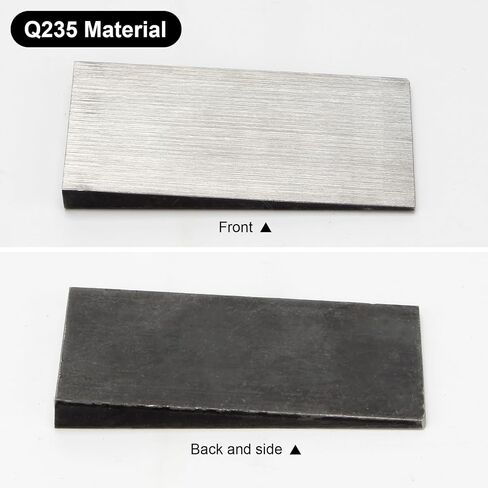 6 PCS Steel Flange Wedge ، 3.9 "× 2" Triangle Metal Shims Shims Leadgeing Devining ، وأسافير المثلث الفضي للمعادن لللحام أداة لحام أنابيب لحام الحافة in Kuwait