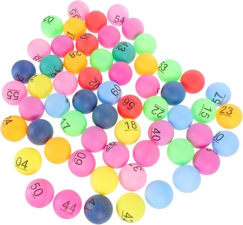 توياندونا 60pcs كرات الرسم كرات سلسة لجمع التبرعات الحفلات الفصول الدراسية والأحداث الدعائم لعبة خفيفة الوزن من أجل ولعب in Saudi Arabia