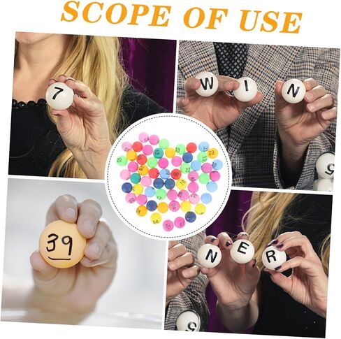 توياندونا 60pcs كرات الرسم كرات سلسة لجمع التبرعات الحفلات الفصول الدراسية والأحداث الدعائم لعبة خفيفة الوزن من أجل ولعب in Saudi Arabia