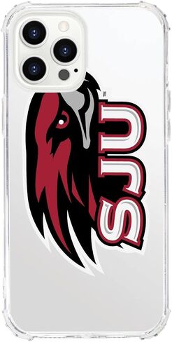 حالة هاتف OTM Essentials ، Tough Edge ، جامعة سانت جوزيف iPhone 12 Pro Max/Classic White in Saudi Arabia
