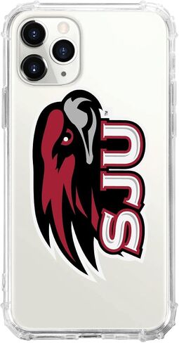 حالة هاتف OTM Essentials ، Tough Edge ، جامعة سانت جوزيف iPhone 12 Pro Max/Classic White in Saudi Arabia