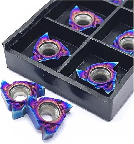 1PC MMT16ER AG60-S MMT16IR AG60-S Nano Blue Thread Insert Carbide Blade CNC Tool 16er 16ir AG60 (MMT16IR AG60-S ، 2PCS) in Saudi Arabia