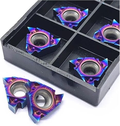 1PC MMT16ER AG60-S MMT16IR AG60-S Nano Blue Thread Insert Carbide Blade CNC Tool 16er 16ir AG60 (MMT16IR AG60-S ، 2PCS) in Saudi Arabia
