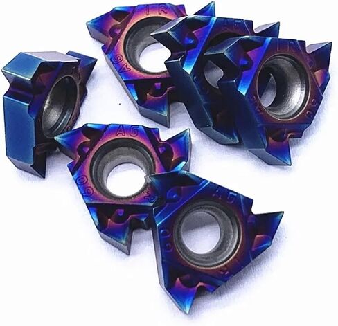 1PC MMT16ER AG60-S MMT16IR AG60-S Nano Blue Thread Insert Carbide Blade CNC Tool 16er 16ir AG60 (MMT16IR AG60-S ، 2PCS) in Saudi Arabia