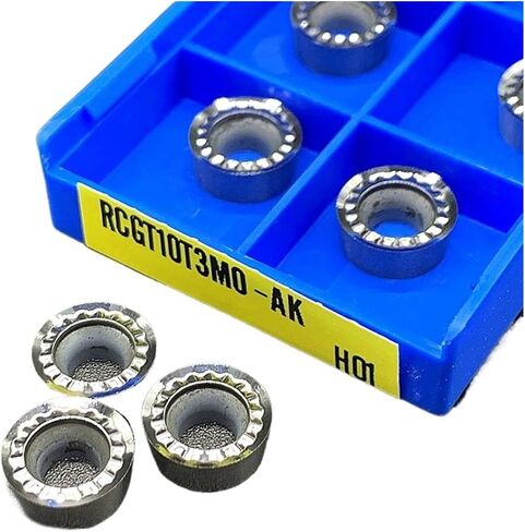 1pc RCGT0803MO RCGT1003 RCGT1204 MO AK H01 Aluminum Turning Inserts RPGT Round Blade RCGT1003 Carbide CNC Lathe Cutter(RCGT10T3MO AK H01) in Saudi Arabia