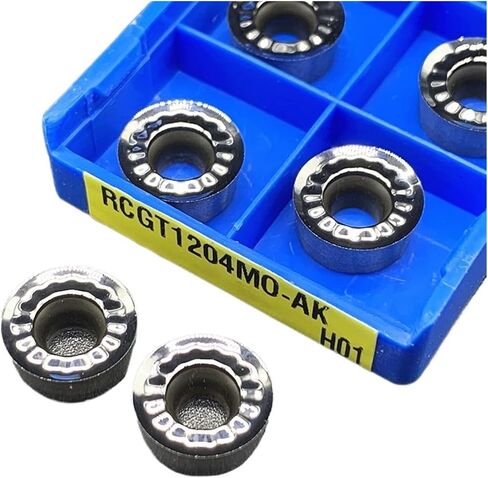 1pc RCGT0803MO RCGT1003 RCGT1204 MO AK H01 Aluminum Turning Inserts RPGT Round Blade RCGT1003 Carbide CNC Lathe Cutter(RCGT10T3MO AK H01) in Saudi Arabia