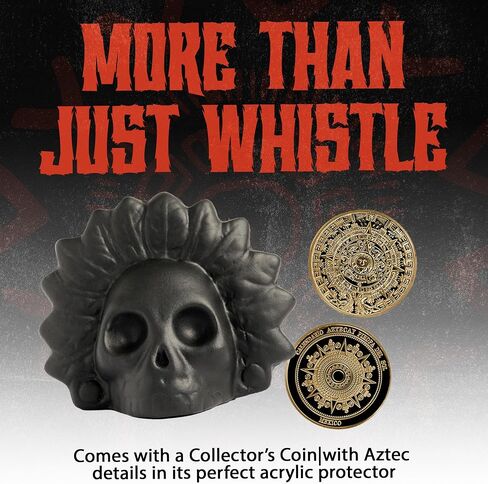 Aztec Death Whistle Loudest, Best Aztec Death Whistle Apex Predator, Devices To Annoy Neighbors Gifts For Men Unique Rare Finds (Orange) in Saudi Arabia