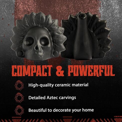 Aztec Death Whistle Loudest, Best Aztec Death Whistle Apex Predator, Devices To Annoy Neighbors Gifts For Men Unique Rare Finds (Orange) in Saudi Arabia