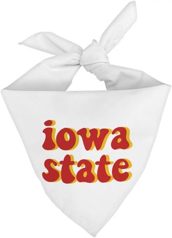 Iowa State Pet Bandana - America Dog Bandana - Americ Pet Pet - S - S in Kuwait