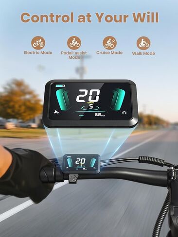 دراجة كهربائية للبالغين 1000 واط محرك الذروة ، Ebike مع نطاق 80 ميل ، دراجة كهربائية للبالغين للتنقل 25 ميلاً في الساعة كحد أقصى ، و 7 سرعات 5 أوضاع ركوب الدراجة الجبلية الكهربائية ، 26 بوصة مع بطارية 486 وات القابلة للإزالة in Kuwait
