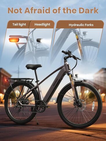 دراجة كهربائية للبالغين 1000 واط محرك الذروة ، Ebike مع نطاق 80 ميل ، دراجة كهربائية للبالغين للتنقل 25 ميلاً في الساعة كحد أقصى ، و 7 سرعات 5 أوضاع ركوب الدراجة الجبلية الكهربائية ، 26 بوصة مع بطارية 486 وات القابلة للإزالة in Kuwait