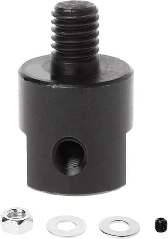 1pc Motor Saw Blade Adapter 3.17mm 4mm 5mm 8mm Shaft Coupler Sleeve Axle M6 Chuck Coupling(8mm) in Saudi Arabia