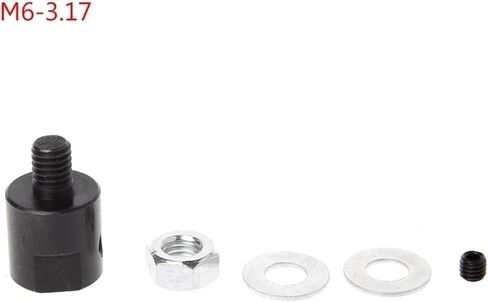 1pc Motor Saw Blade Adapter 3.17mm 4mm 5mm 8mm Shaft Coupler Sleeve Axle M6 Chuck Coupling(8mm) in Saudi Arabia