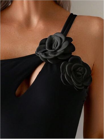 Shenhe Women's Cut One One One Swimsuit 3D Floral One One Counter Contract Suits in Kuwait