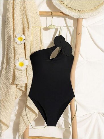 Shenhe Women's Cut One One One Swimsuit 3D Floral One One Counter Contract Suits in Kuwait