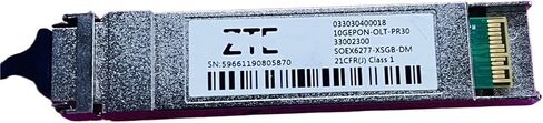 الوحدة البصرية 10GEPON-OLT-PR30 33002300 033030400018 واجهة المنفذ الفردي SC in Saudi Arabia