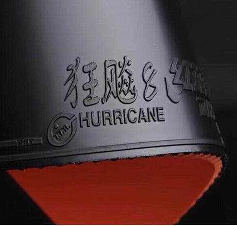 BestParts DHS Hurricane 8 Table Tennis Rubber Sheet Ping Pong Rubber Sponge Thickness 2.2mm,Hardness 39 Degree,Red or Black in Saudi Arabia